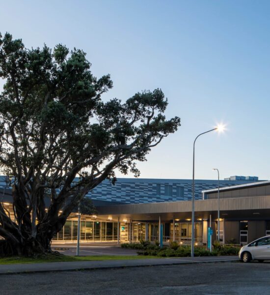 Twilight Greymouth Hospital Kirk Roberts helped build