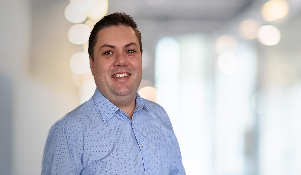 Portrait of H. Daniel Augustin, Senior Architectural Designer and Team Leader at Kirk Roberts, based in the Tauranga office.