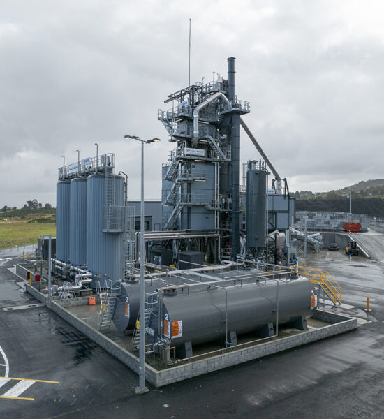 Fulton Hogan Asphalt plant in Drury