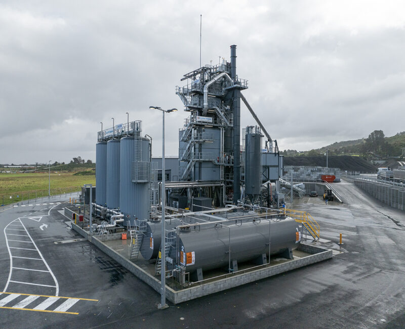 Fulton Hogan Asphalt plant in Drury