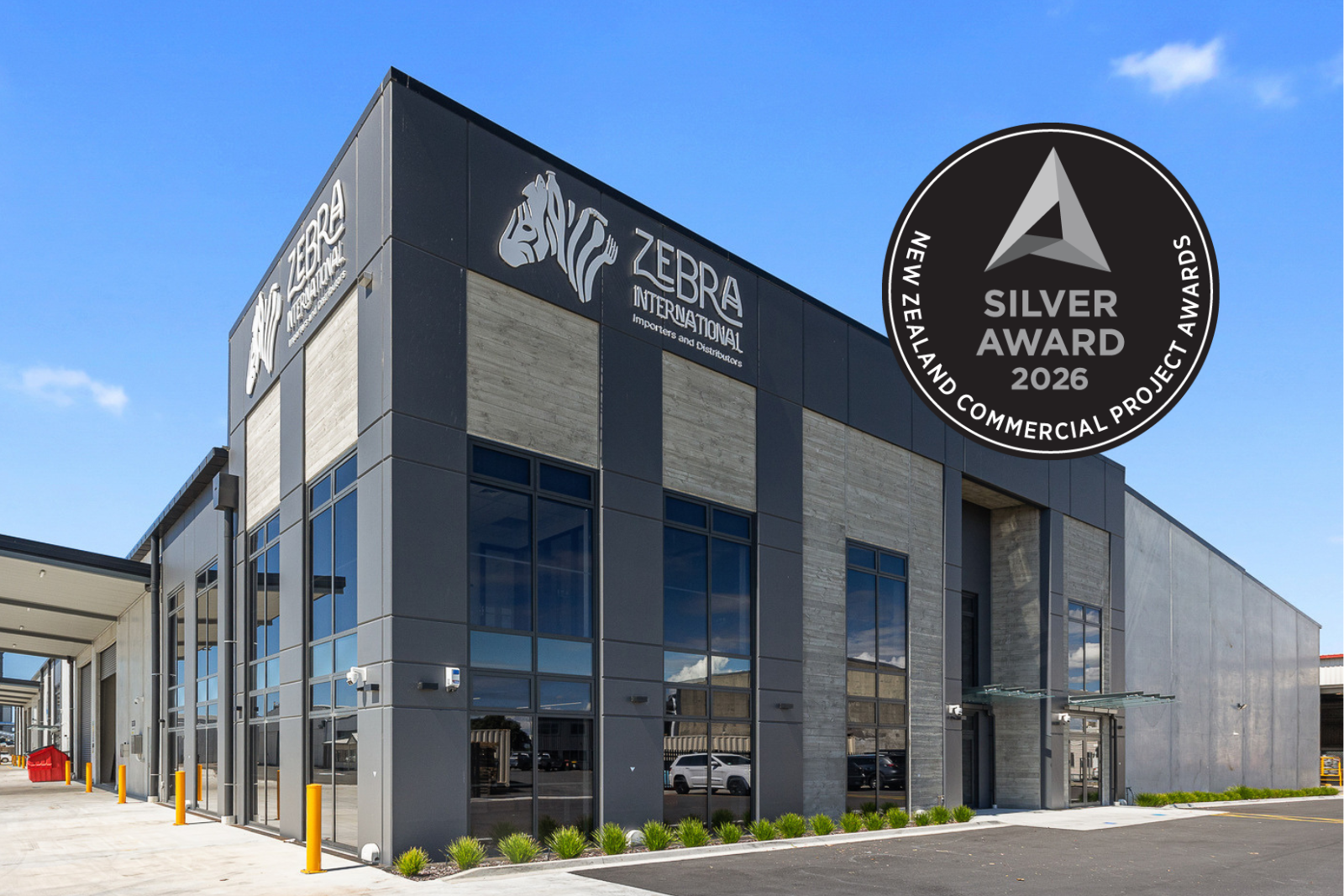 Harvard Industrial Development Tauranga silver award commercial projects 2026